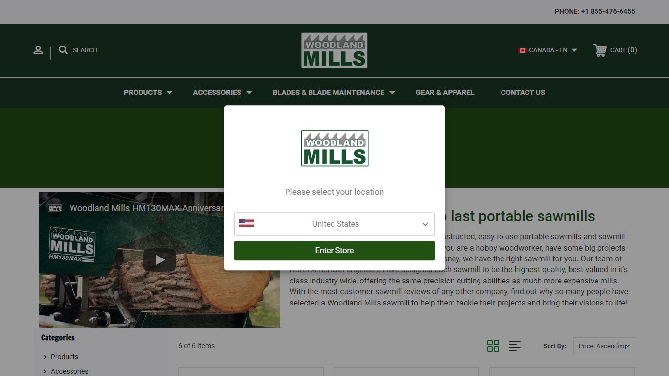Products - Portable Sawmills - Woodland Mills